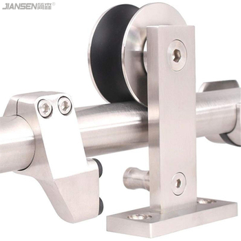 Wholesale stainless steel sliding barn door hardware kits-hm3001